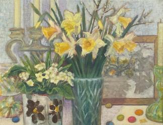 'Spring' oil on canvas Rebecca Stones 
